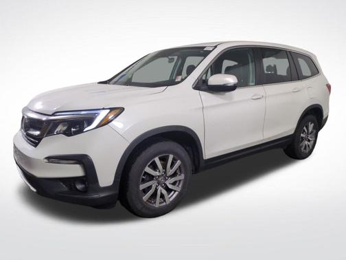 White 2021 Honda Pilot EX