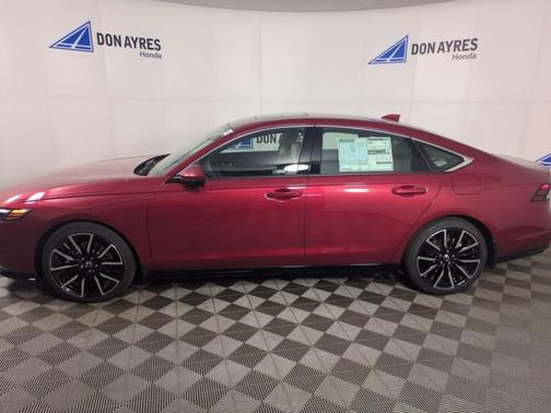 Radiant Red 2026 Honda Accord Hybrid Touring