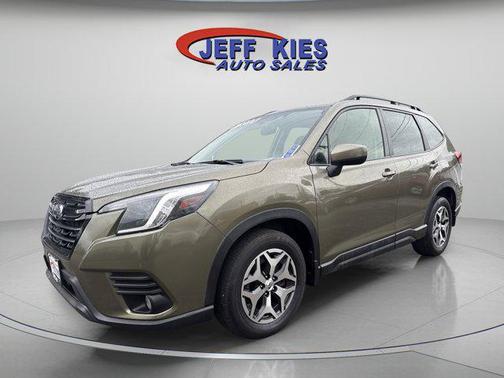 Autumn Green Metallic 2023 Subaru Forester Premium