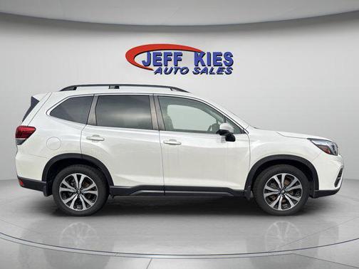 Crystal White Pearl 2021 Subaru Forester Limited
