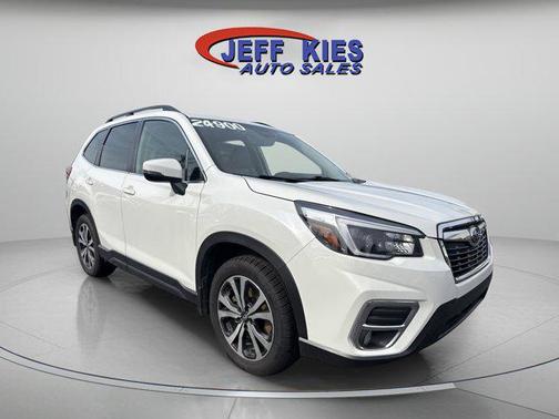 Crystal White Pearl 2021 Subaru Forester Limited