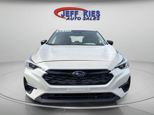 Crystal White Pearl 2024 Subaru Impreza Base