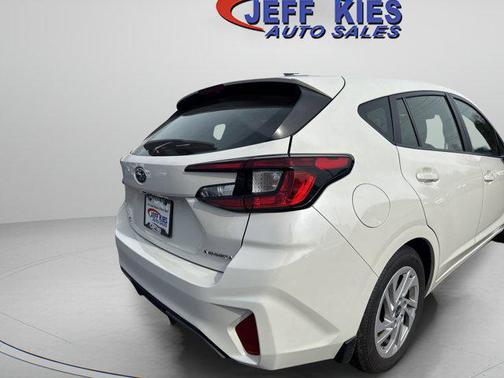 Crystal White Pearl 2024 Subaru Impreza Base