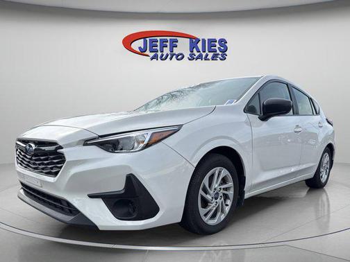 Crystal White Pearl 2024 Subaru Impreza Base