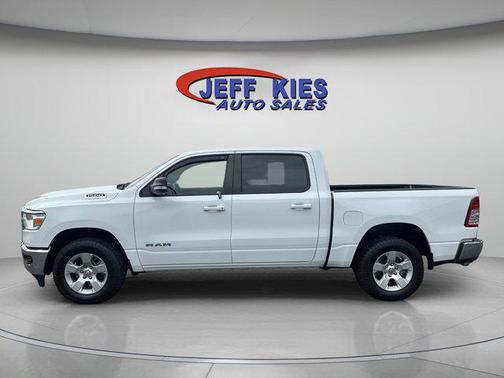 Bright White Clearcoat 2021 RAM 1500 Big Horn/Lone Star