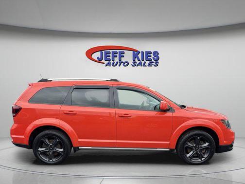 Blood Orange Clearcoat 2018 Dodge Journey Crossroad