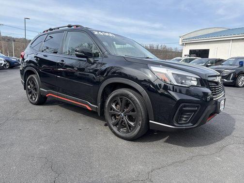 Crystal Black Silica 2021 Subaru Forester Sport