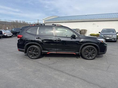 Crystal Black Silica 2021 Subaru Forester Sport