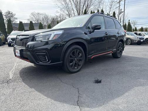 Crystal Black Silica 2021 Subaru Forester Sport
