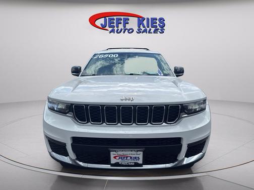 Bright White Clearcoat 2021 Jeep Grand Cherokee L Limited