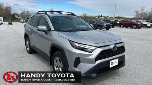 Silver Sky Metallic 2025 Toyota RAV4 XLE
