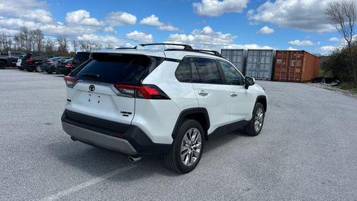 Wind Chill Pearl 2025 Toyota RAV4 Limited