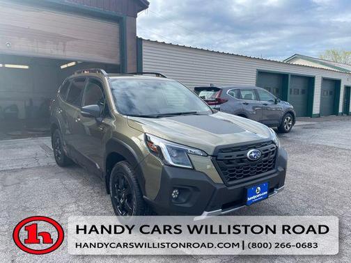 Autumn Green Metallic 2024 Subaru Forester Wilderness