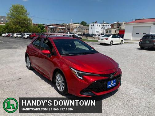 Finish Line Red 2023 Toyota Corolla SE