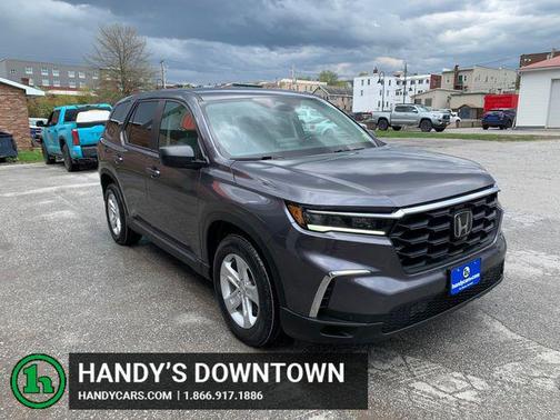 Modern Steel Metallic 2023 Honda Pilot AWD LX