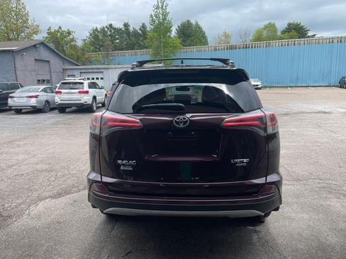 Black Currant Metallic 2018 Toyota RAV4 Limited