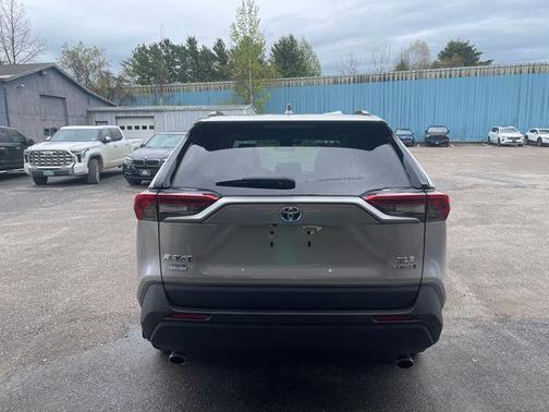 Silver Sky Metallic 2021 Toyota RAV4 Hybrid XLE