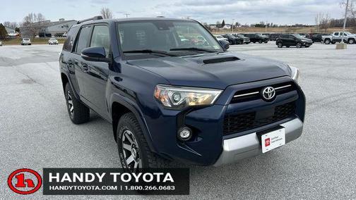 Nautical Blue Metallic 2021 Toyota 4Runner TRD Off Road Premium
