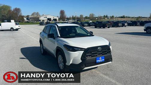 Wind Chill Pearl 2026 Toyota Corolla Cross LE