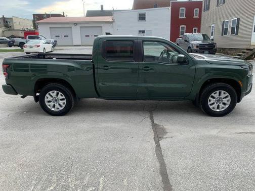 Tactical Green Metallic 2023 Nissan Frontier SV