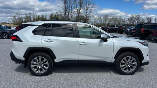 Wind Chill Pearl 2025 Toyota RAV4 XLE Premium