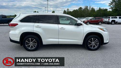 Blizzard Pearl 2018 Toyota Highlander XLE