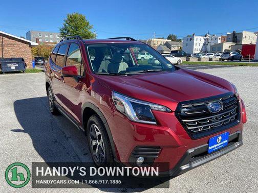 Crimson Red Pearl 2022 Subaru Forester Premium