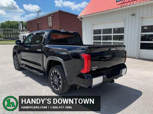 Midnight Black Metallic 2024 Toyota Tundra Hybrid Limited