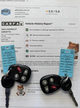 2003 Chevrolet Corvette Base
