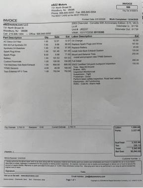2003 Chevrolet Corvette Base