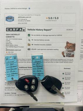 2004 Chevrolet Corvette Base