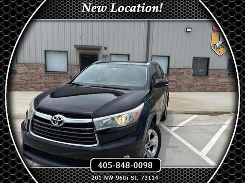 Black 2015 Toyota Highlander Limited