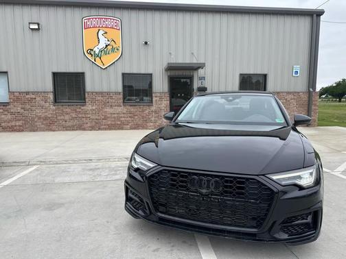 Black 2019 Audi A6 55 Premium Plus
