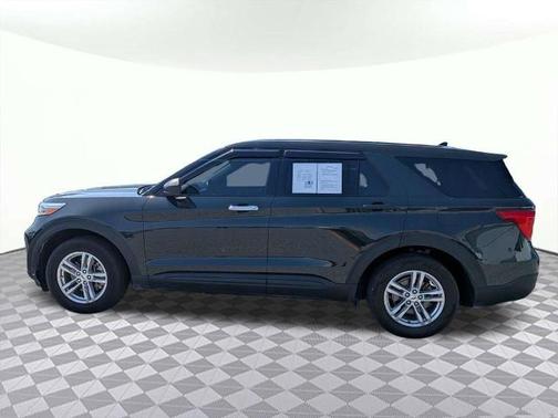 FORGED GREEN METALLIC 2022 Ford Explorer BASE