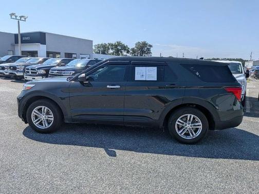 FORGED GREEN METALLIC 2022 Ford Explorer BASE