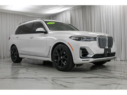 Mineral White Metallic 2020 BMW X7 xDrive40i