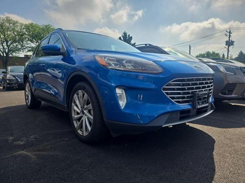 Velocity Blue Metallic 2021 Ford Escape Titanium