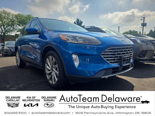 Velocity Blue Metallic 2021 Ford Escape Titanium