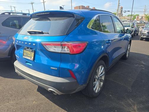 Velocity Blue Metallic 2021 Ford Escape Titanium