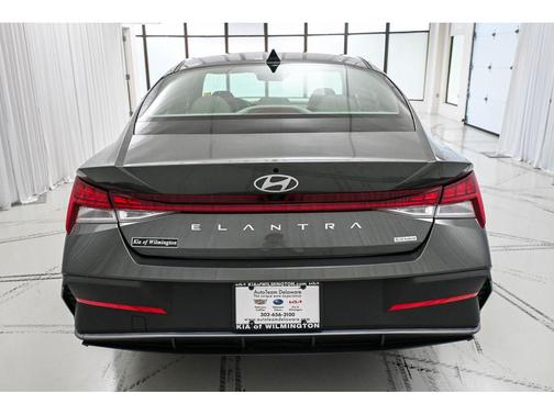 Amazon Gray 2024 Hyundai ELANTRA HEV Blue