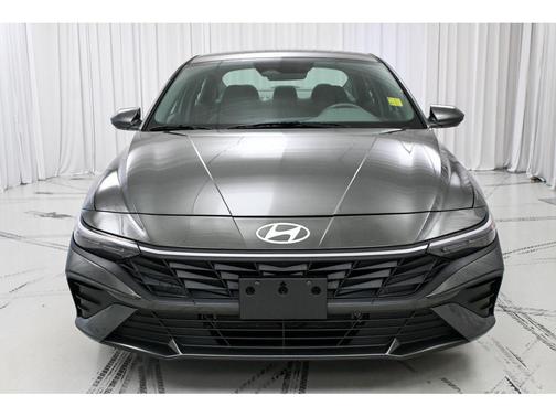 Amazon Gray 2024 Hyundai ELANTRA HEV Blue