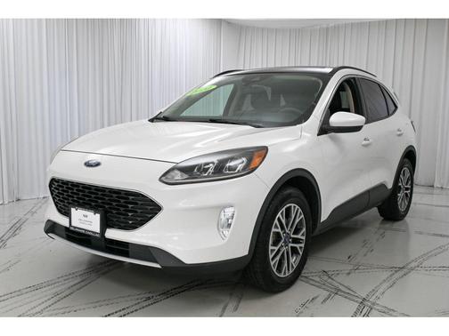 Star White Metallic Tri-Coat 2020 Ford Escape SEL