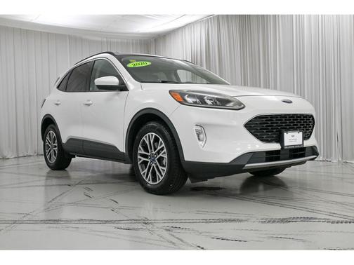 Star White Metallic Tri-Coat 2020 Ford Escape SEL
