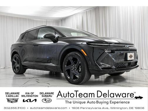 Black 2024 Chevrolet Equinox EV RS
