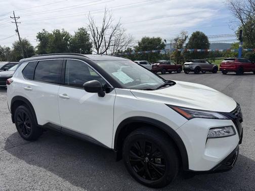 White 2023 Nissan Rogue SV