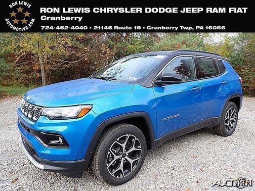 Hydro Blue Pearlcoat 2026 Jeep Compass Limited