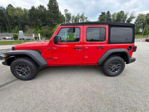 Firecracker Red Clearcoat 2024 Jeep Wrangler Sport S