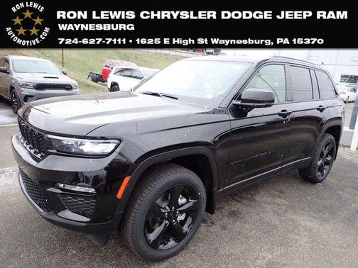 Diamond Black Crystal Pearlcoat 2025 Jeep Grand Cherokee Limited