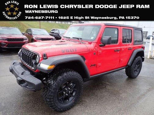 Firecracker Red Clearcoat 2026 Jeep Wrangler Willys