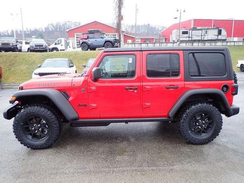 Firecracker Red Clearcoat 2026 Jeep Wrangler Willys